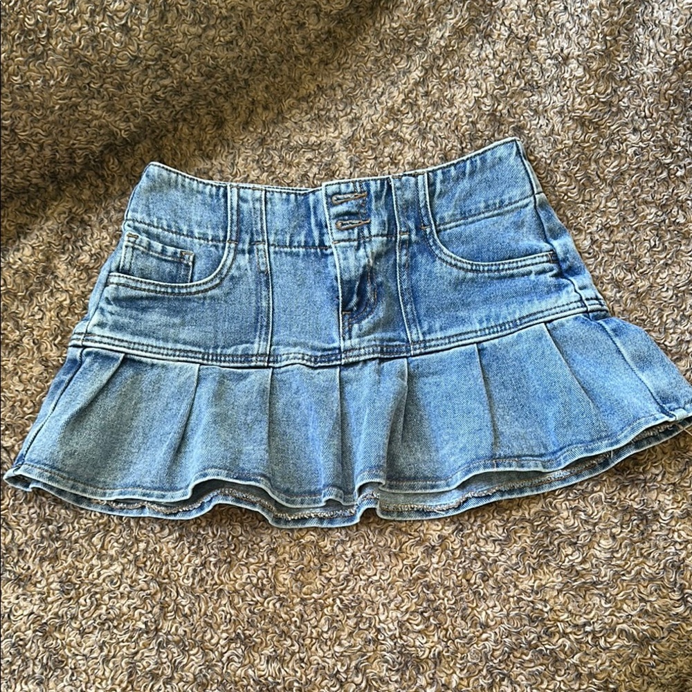 PacSun Denim Mini Skirt